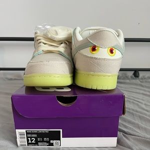 NIB MENS NIKE LIMITED EDITION DUNK LOW RETRO GLOW IN THE DARK SZ 12 $250